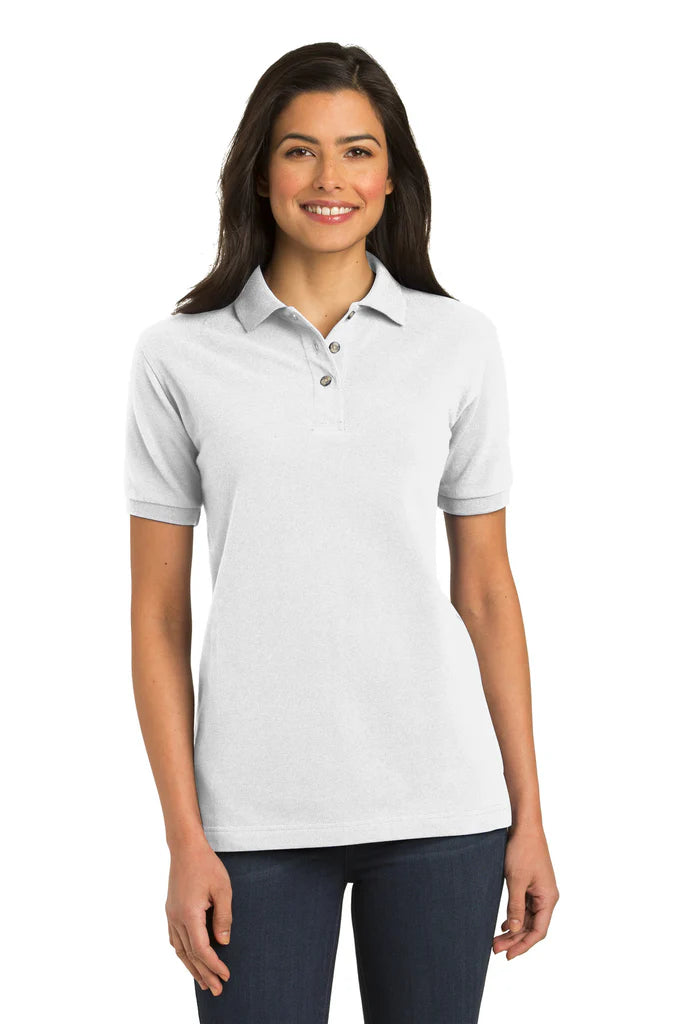 Port Authority® Ladies Heavyweight Cotton Pique Polo (CCHN) | L420
