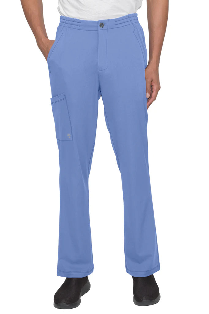 HH Works by Healing Hands Men's Ryan Slim Leg Elastic Waist Pant (CCHN) | 9590 SHORT