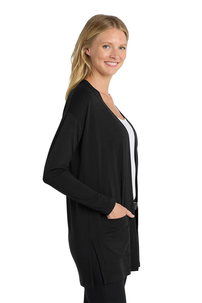 Port Authority ® Women's Concept Long Pocket Cardigan (CCHN) | LK5434
