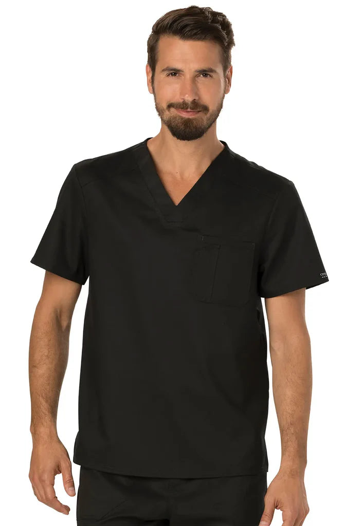 Cherokee Workwear Revolution Men's Tuckable V-Neck Top (CCHN) | WW690