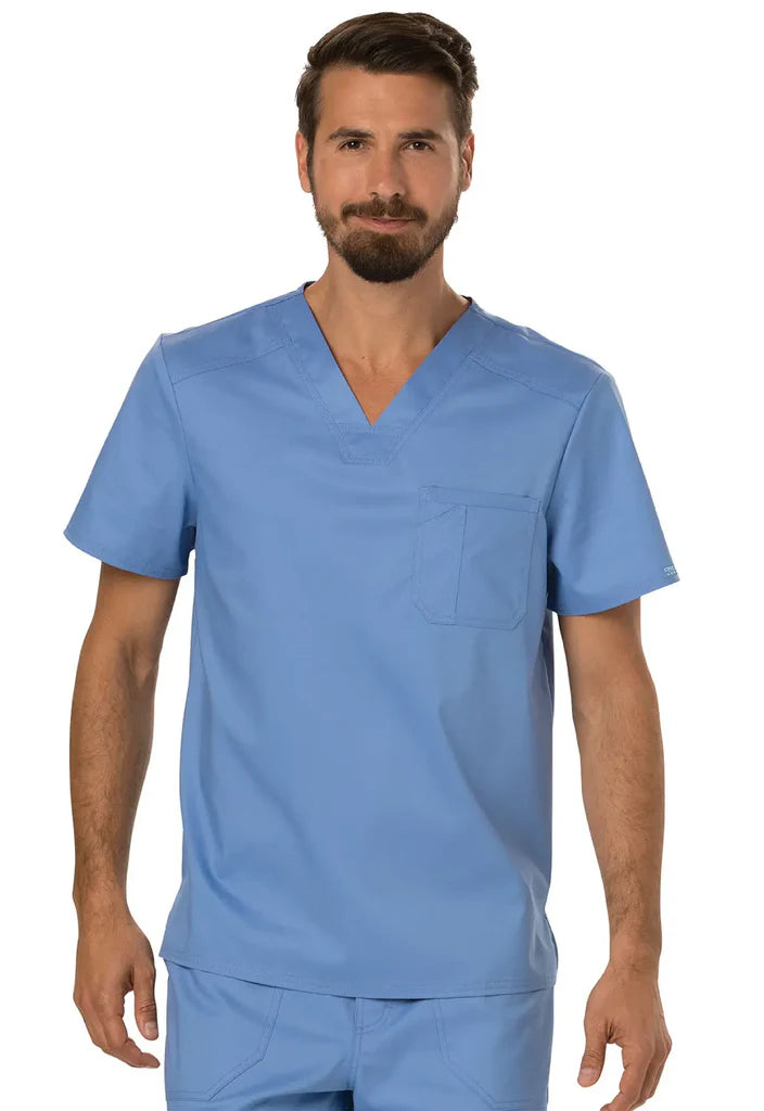 Cherokee Workwear Revolution Men's Tuckable V-Neck Top (CCHN) | WW690