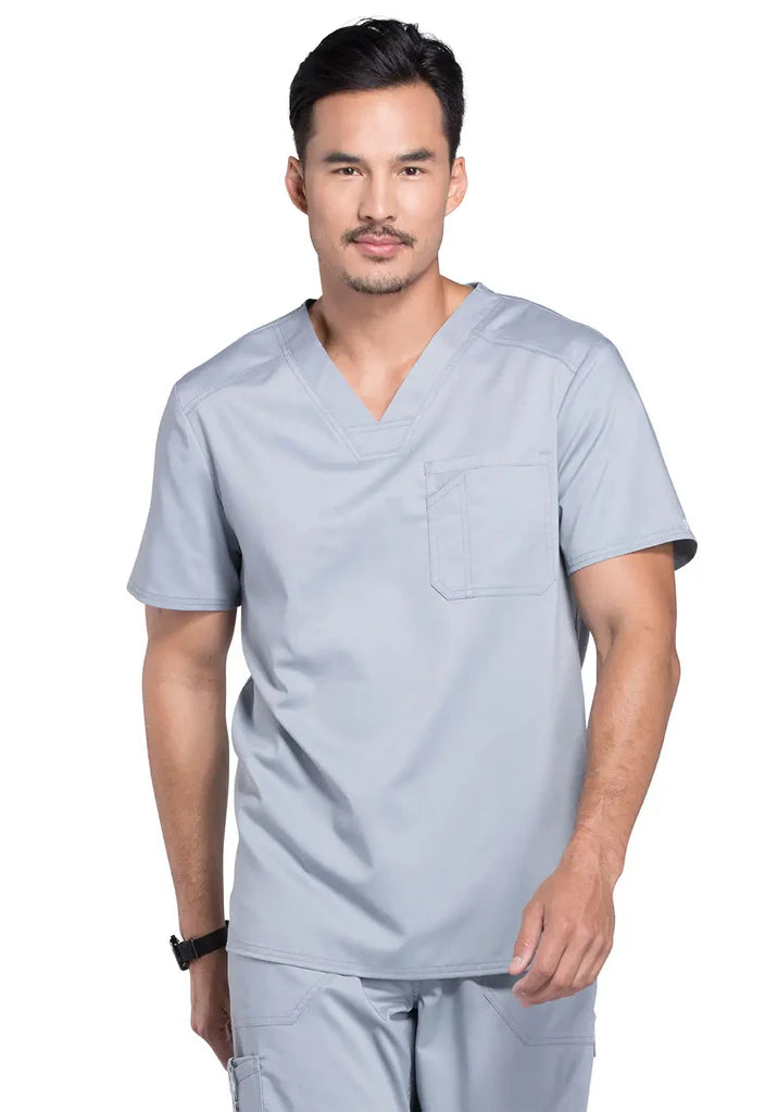 Cherokee Workwear Revolution Men's Tuckable V-Neck Top (CCHN) | WW690