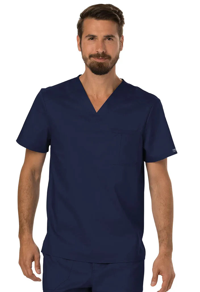 Cherokee Workwear Revolution Men's Tuckable V-Neck Top (CCHN) | WW690