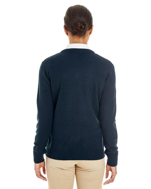 Harriton Ladies' Pilbloc™ V-Neck Sweater (CCHN) | M420W