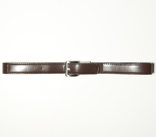 Boys K-4 Brown Velcro Belt SM - Click Image to Close