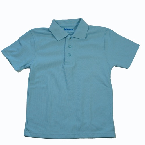 Girls Short Sleeve Polo 5-8 SVDP - Click Image to Close