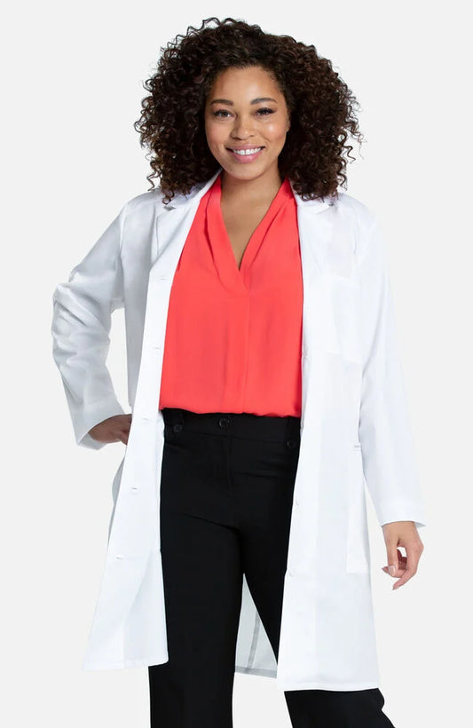 Project Lab by Cherokee Women's 37" Modern Lab Coat (CCHN) | CK421