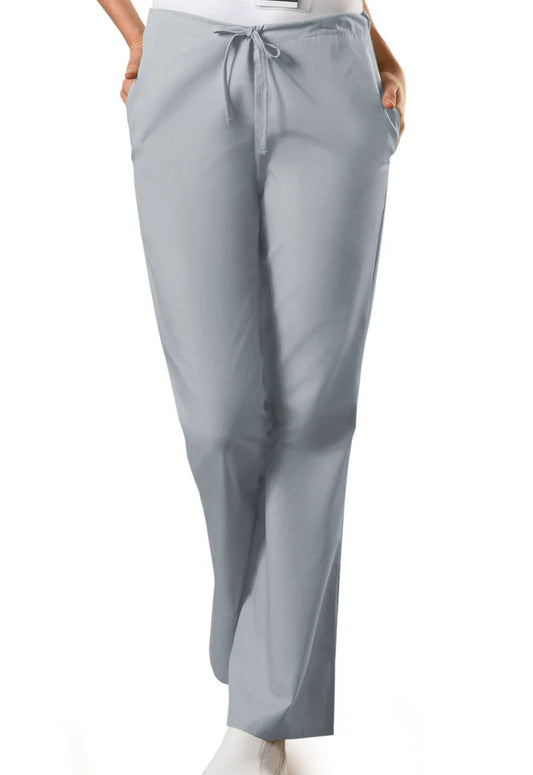 Cherokee Workwear Originals Women's Natural Rise Flare Leg Scrub Pants (CCHN) | 4101 PETITE