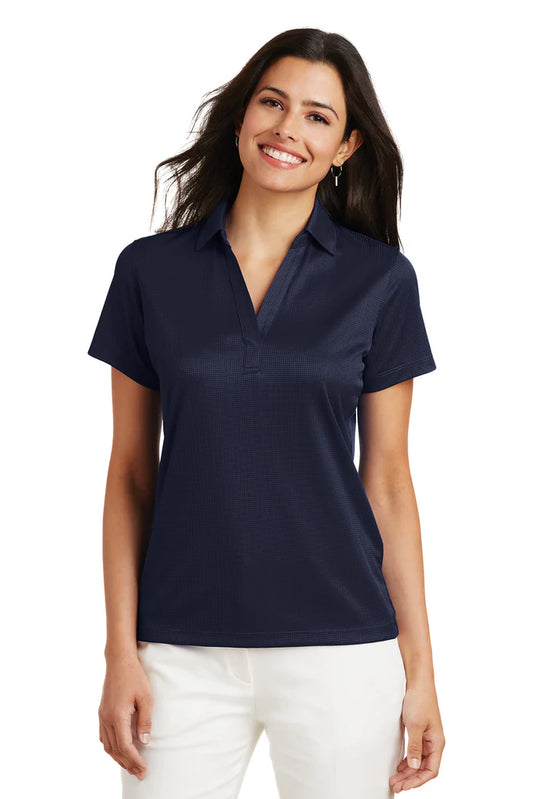 Port Authority® Ladies Performance Fine Jacquard Polo (CCHN) | L528