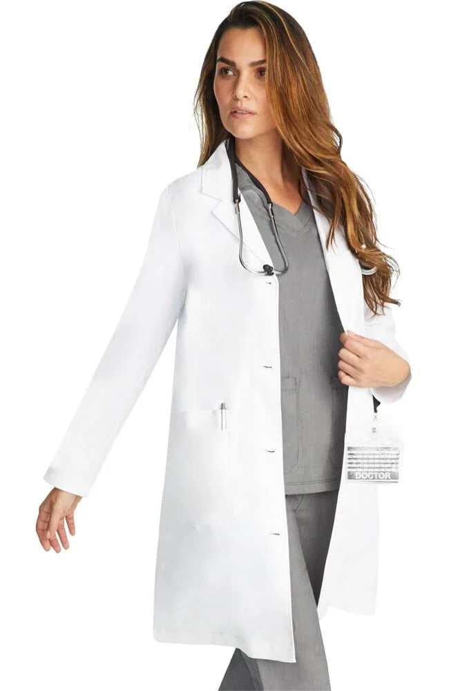 White Coats by Healing Hands Women's Faye 36" Lab Coat (CCHN) | 5161