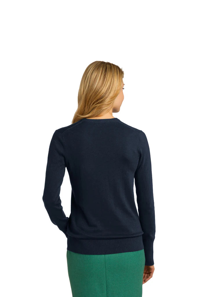 Port Authority® Ladies V-Neck Sweater (CCHN) | LSW2850