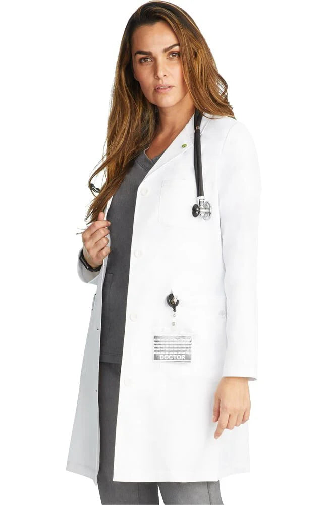 White Coats by Healing Hands Women's Faye 36" Lab Coat (CCHN) | 5161