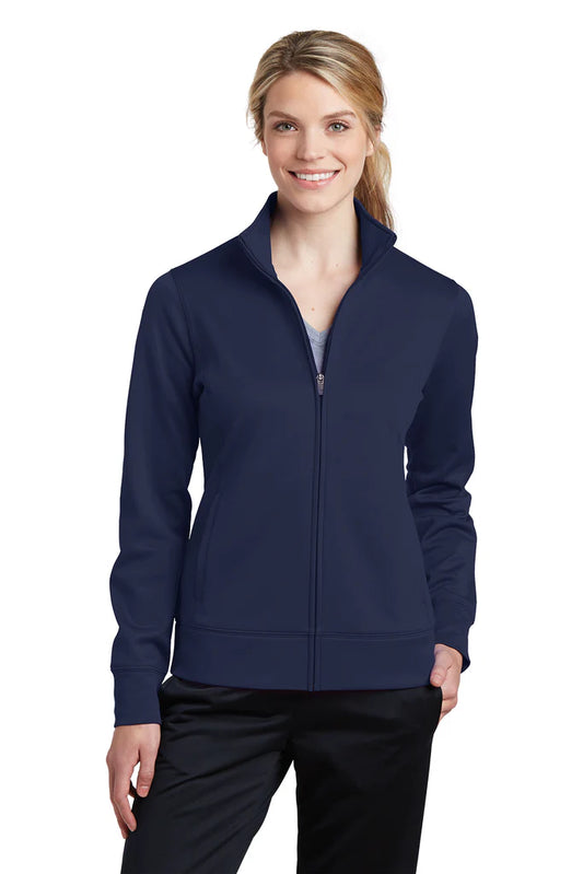 Sport-Tek® Ladies Sport-Wick® Fleece Full-Zip Jacket (CCHN) | LST241