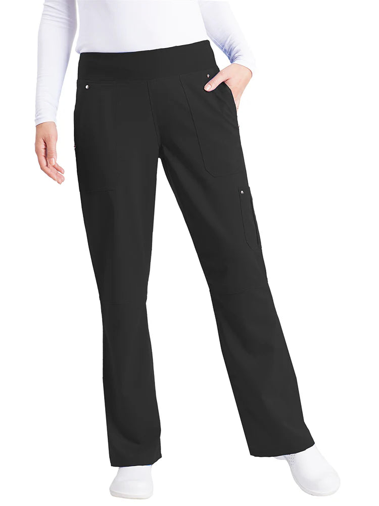 Purple Label by Healing Hands Women's Tori Yoga Scrub Pant (CCHN) | 9133 REGULAR