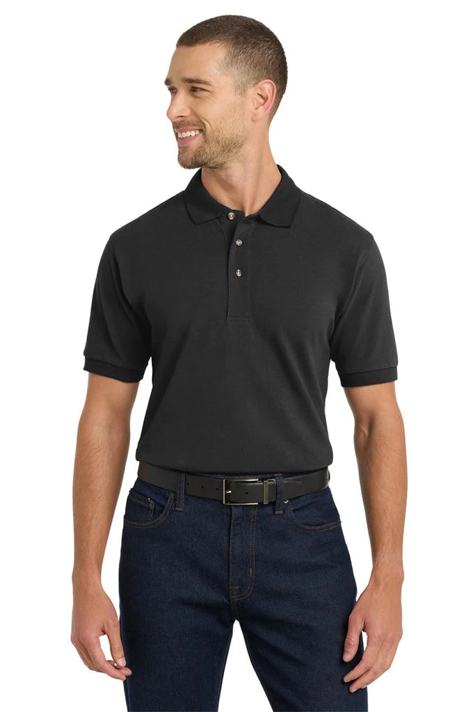 Port Authority® Heavyweight Cotton Pique Polo (CCHN) | K420