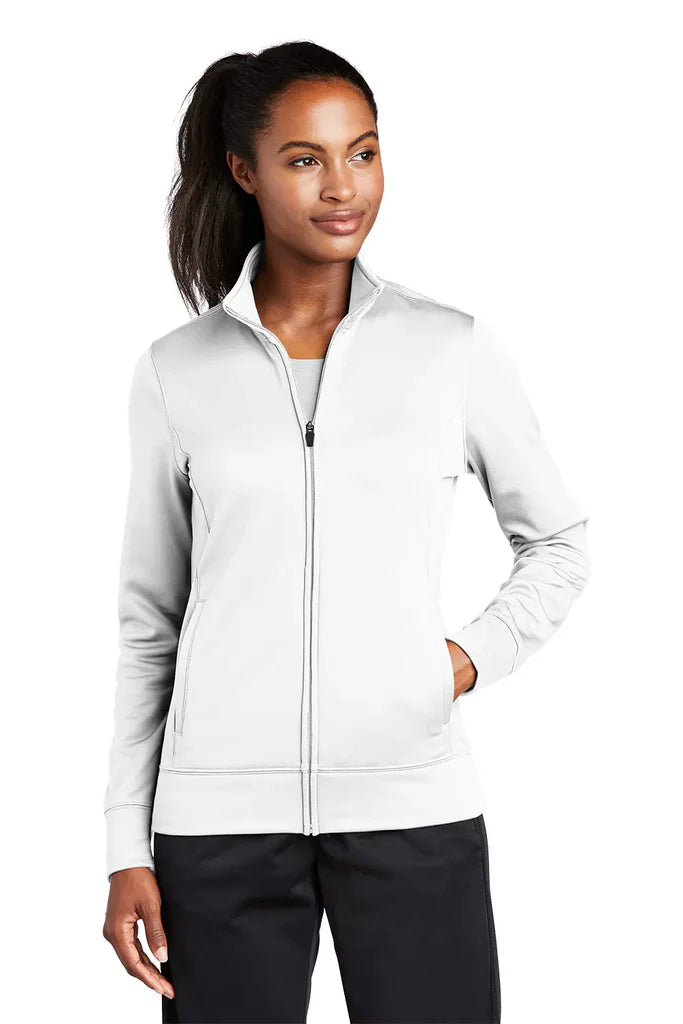 Sport-Tek® Ladies Sport-Wick® Fleece Full-Zip Jacket (CCHN) | LST241