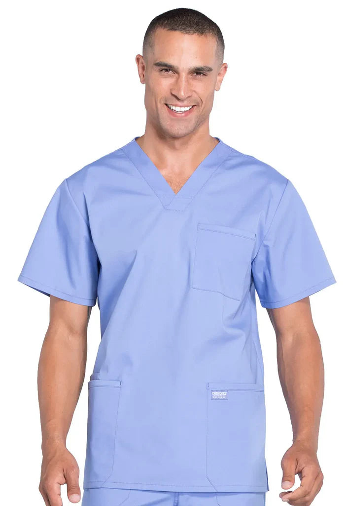 Cherokee Workwear Professionals Men's V-Neck Top (CCHN) | WW695