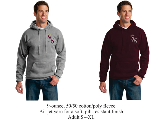 Hooded Sweatshirt - Cotton/Polyester Blend