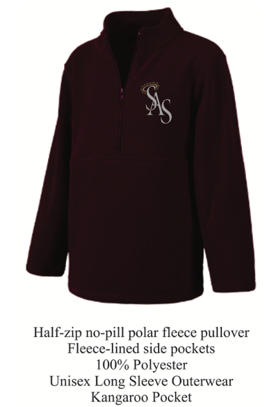 Fleece Pullover Half Zip